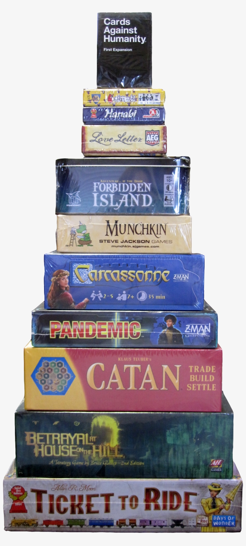 Modern Board Games & Card Games - Days Of Wonder Ticket To Ride Game 7201, transparent png