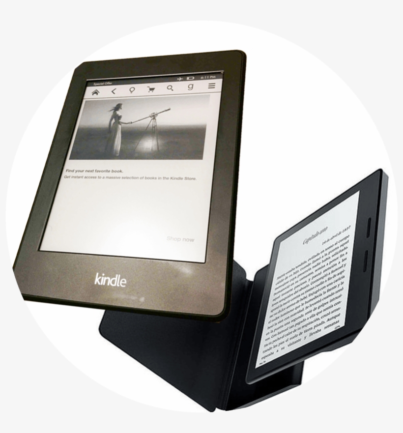 Holding Your Whole Library Of Books In The Palm Of - Kindle Oasis New Leather Cover 2017, transparent png