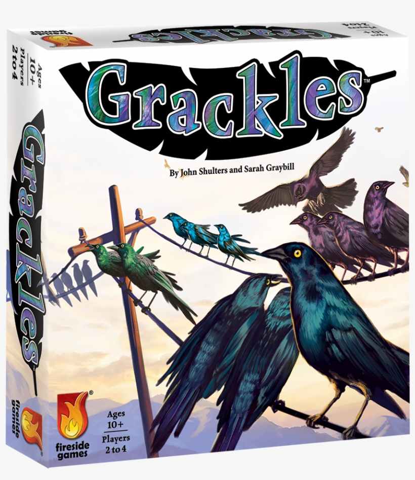 Grackles 3d Box - Grackles Board Game, transparent png