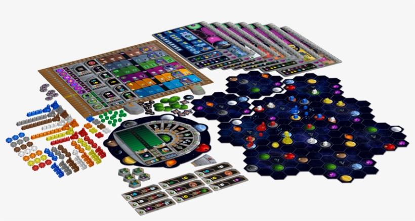 Shoot For The Stars - Gaia Project Board Game, transparent png