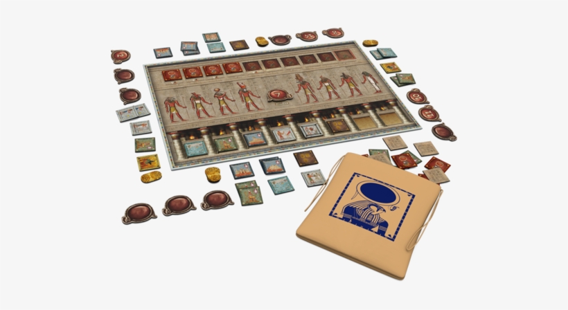 His Style Is Unreservedly Bright, Cartoony And Colourful - Board Game Old Egypt, transparent png