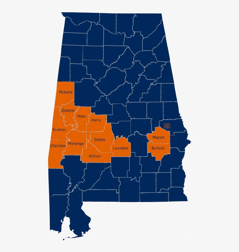 Alabamablackbeltcounties - Sweet Home Alabama Sticker, transparent png