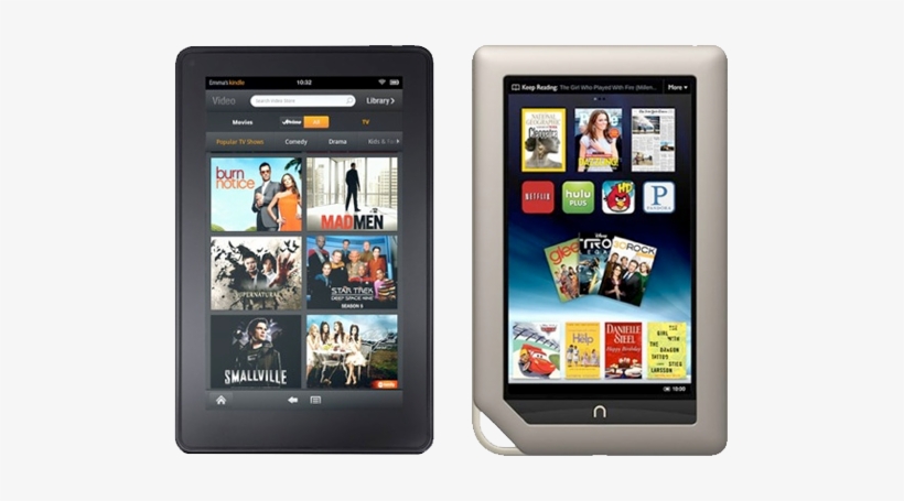 Kindle Fire Help - Amazon Kindle Fire Vs Barnes And Noble Nook Color, transparent png