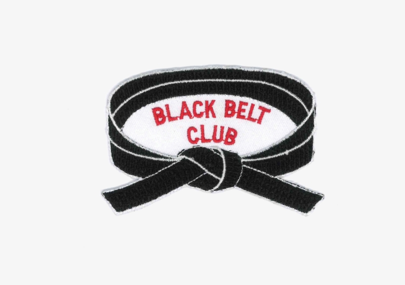 1396 Black Belt Club Patch 4"w - Black Belt Club, transparent png