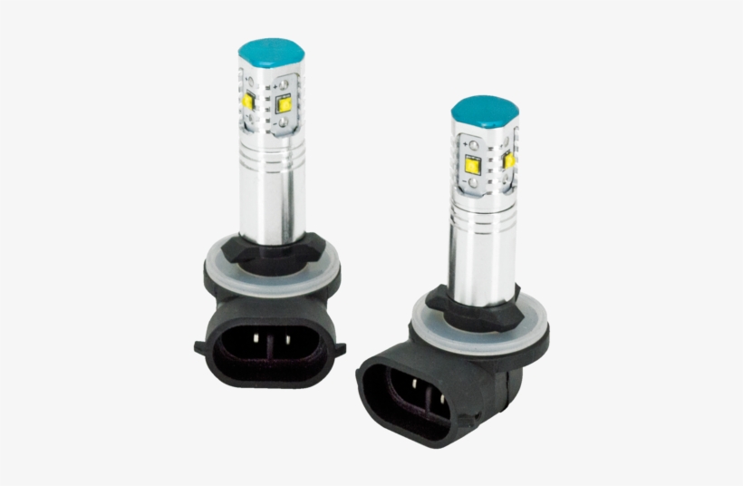 Bright White 6000k Beam Cree-led With A 1050 Lumen - Ampoule H9 - Pgj13 / Pg13 - Cyron - La Paire, transparent png