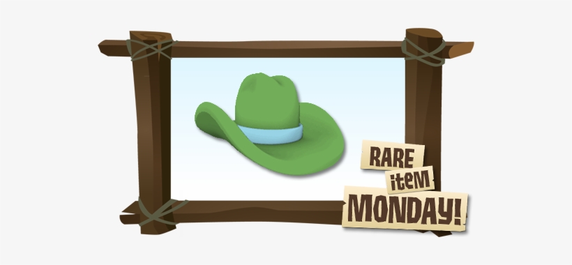 Rare Item Monday Cowboy Hat - Animal Jam Spiked Hair, transparent png