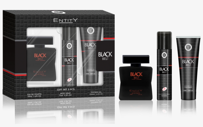 Black Belt 100ml- Giftset Pcs - Man, transparent png