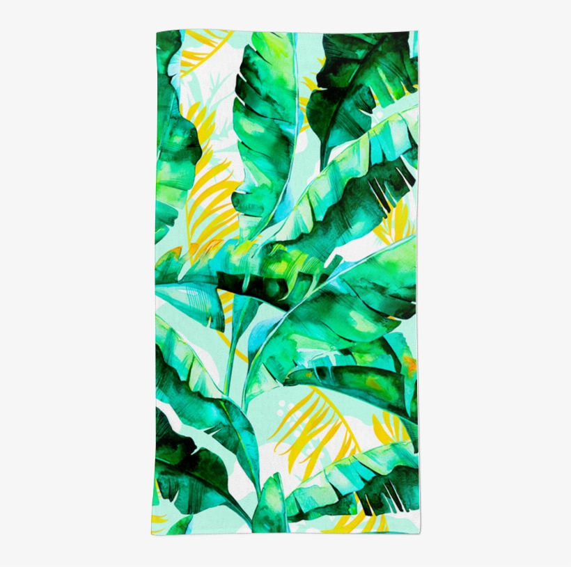 Toalha Banana Leaf De Marta Barragán Camarasana - Dense Jungle Round Mouse Pad Customized Non Slip Rubber, transparent png