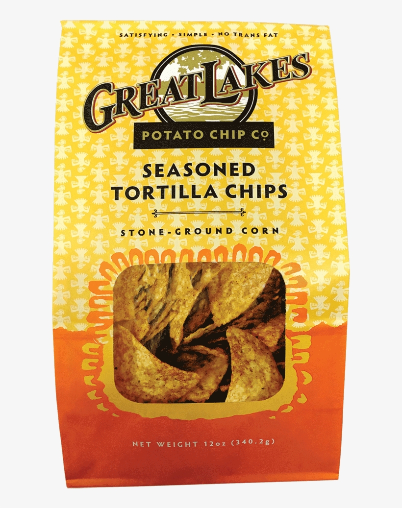 Seasoned Tortilla Chips - Great Lakes Potato Chip Potato Chips, Kettle Cooked,, transparent png
