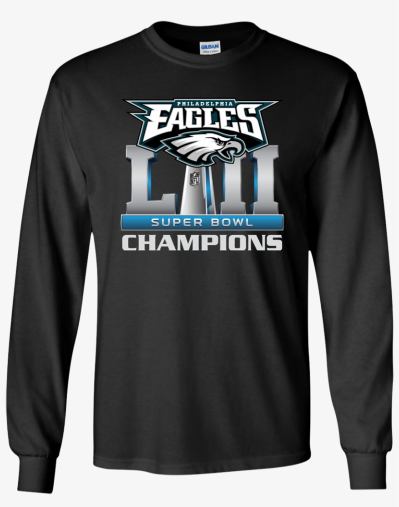 Philadelphia Eagles Super Bowl 2018 Champions T Shirt - Type On T Shirts, transparent png