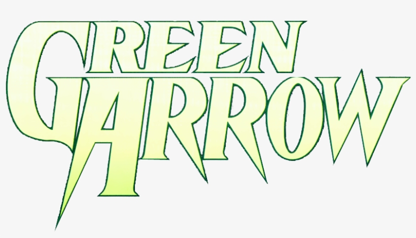 Green Arrow Logo Dc - Calligraphy, transparent png