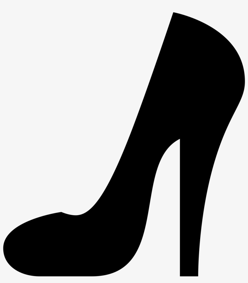 High Heel - Noun Project Shoes, transparent png