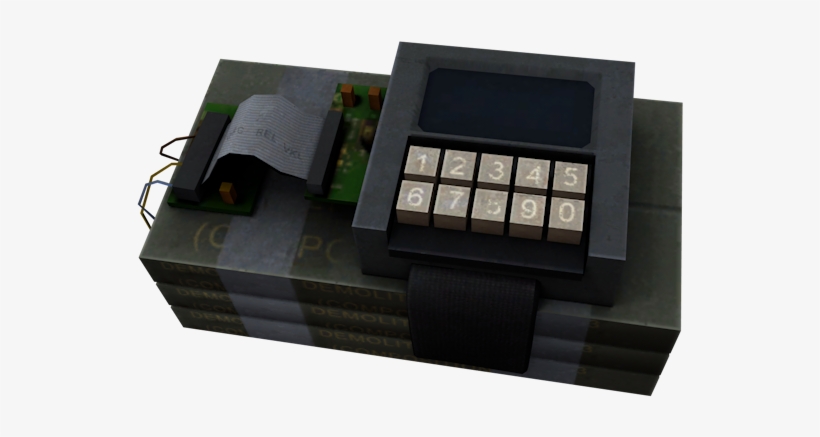 Download Zip Archive - Counter Strike Source C4, transparent png