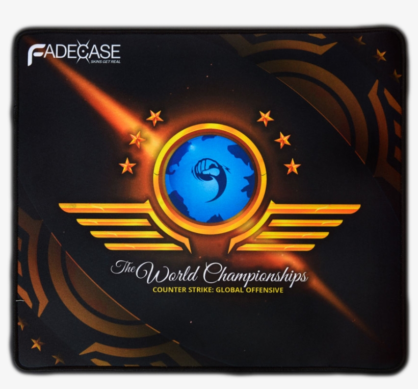 Mousepad The World Championship Counter Strike - Fadecase Mousepad - The World Championship, transparent png