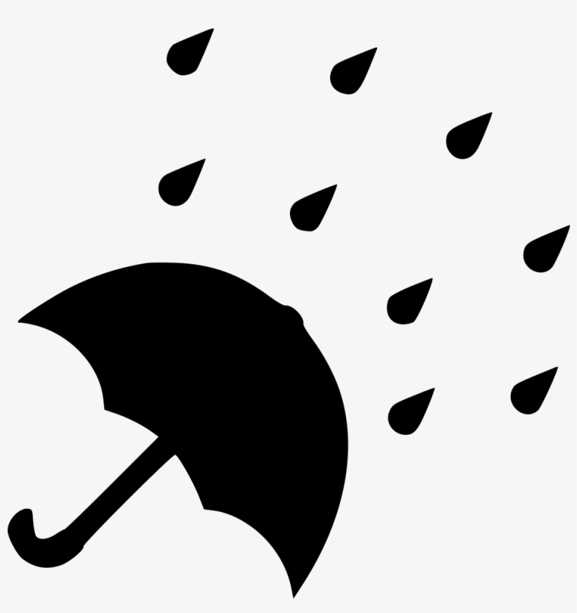 Rain Drop Umbrella - Rain, transparent png