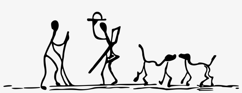 This Free Icons Png Design Of Walking The Dogs 2, transparent png