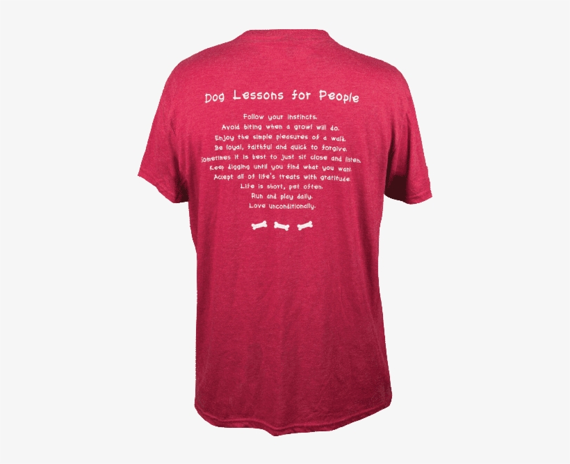 Dog Lessons For People - Active Shirt, transparent png