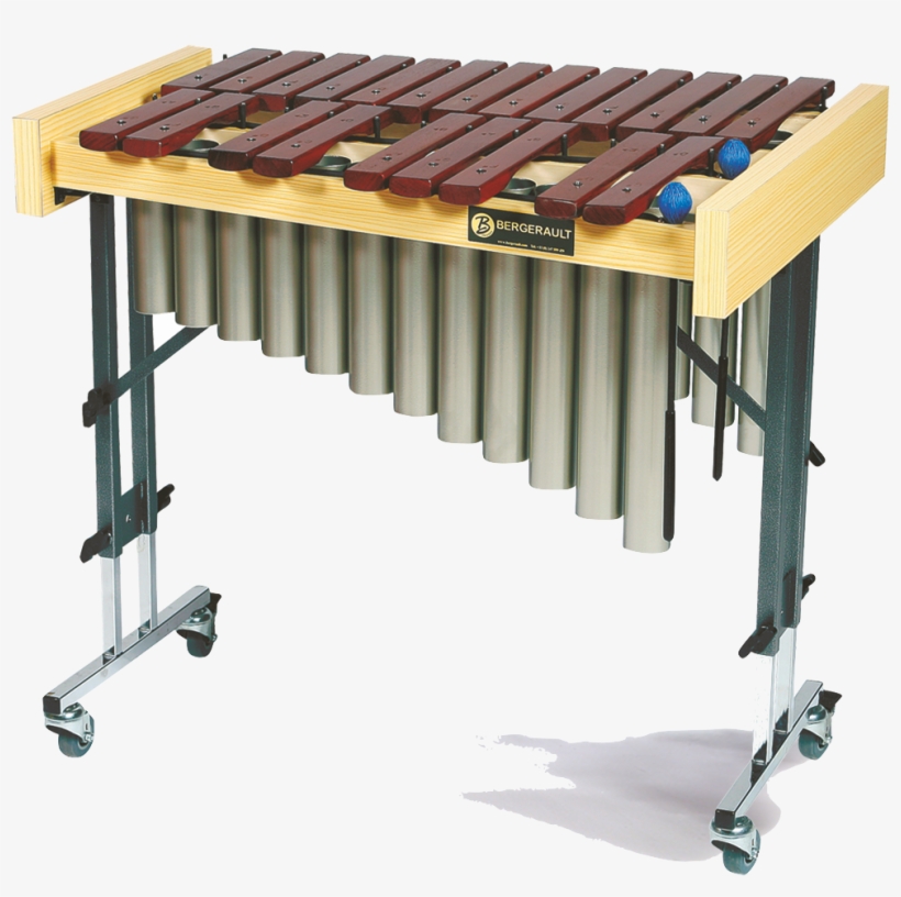 Bergerault Alto Chromatic Xylophone With Legs And Resonators - Chromatic Scale, transparent png