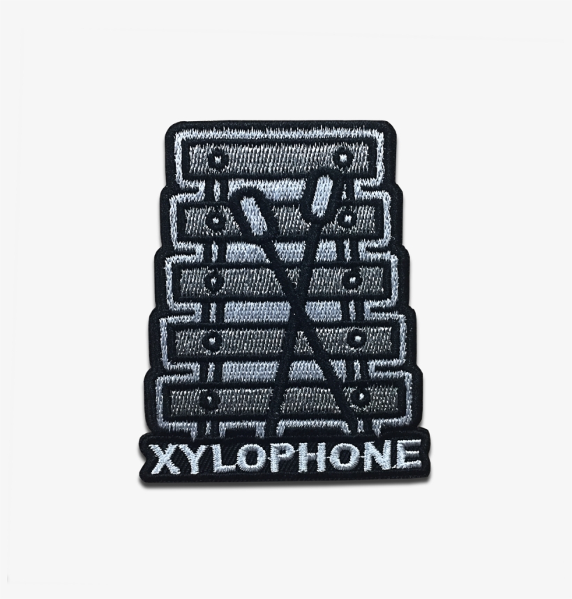 Xylophone Instrument Patch - Marching Band, transparent png