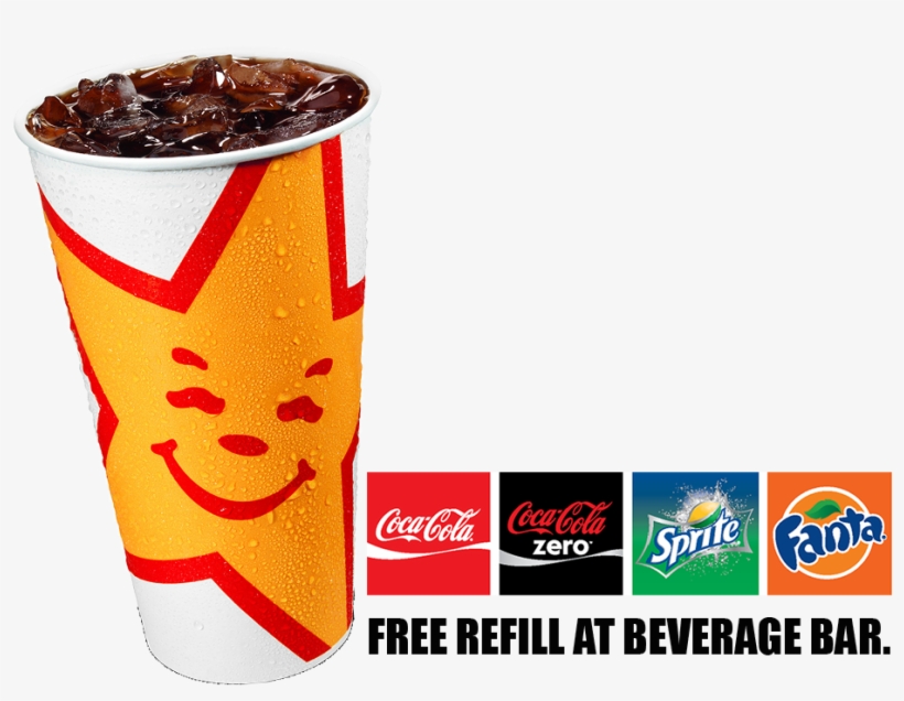 Carl's Jr Drink Png, transparent png