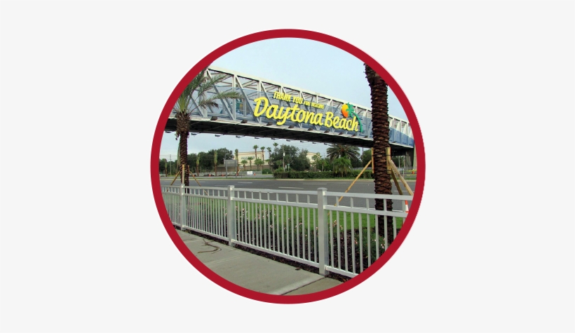 Ornamental Fencing - Welcome To Daytona Beach, transparent png