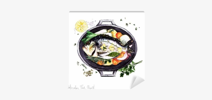 Watercolor Food Clipart - Food, transparent png