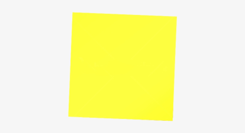 Keep In Mind That Post It Notes Can Be Different Colours, - Yellow, transparent png