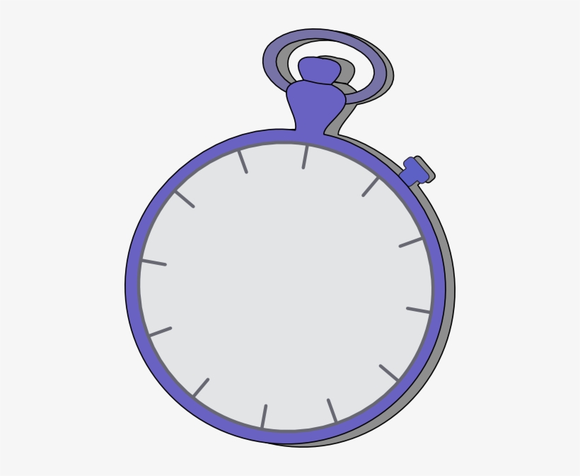 Clock Clipart Handless - Stopwatch Clipart, transparent png