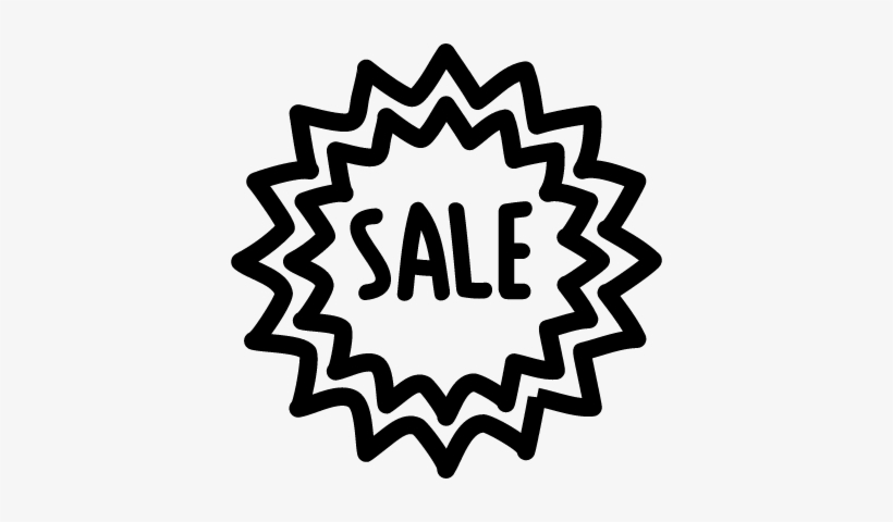 Sale Tag Hand Drawn Commercial Element Vector - Honda Monkey Eturatas, transparent png