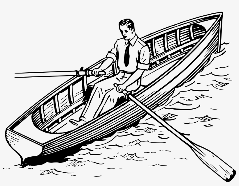 This Free Icons Png Design Of Rowboat 3, transparent png