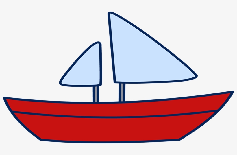 Boats Clipart Simple - Boat Clipart, transparent png