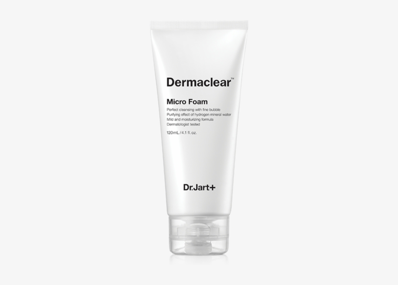 Jart - Dr Jart+ Dermaclear Micro Foam Cleanser 120ml, transparent png
