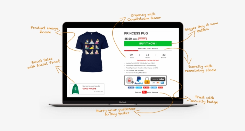 Create A Professional Full Shopify Dropshiping Store - Shopify Booster Theme Review, transparent png