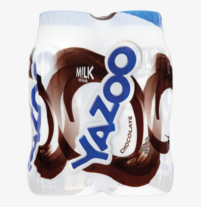 Yazoo Chocolate Milk Drink 4 X 200ml 800ml - Yazoo Chocolate Milk Drink, transparent png