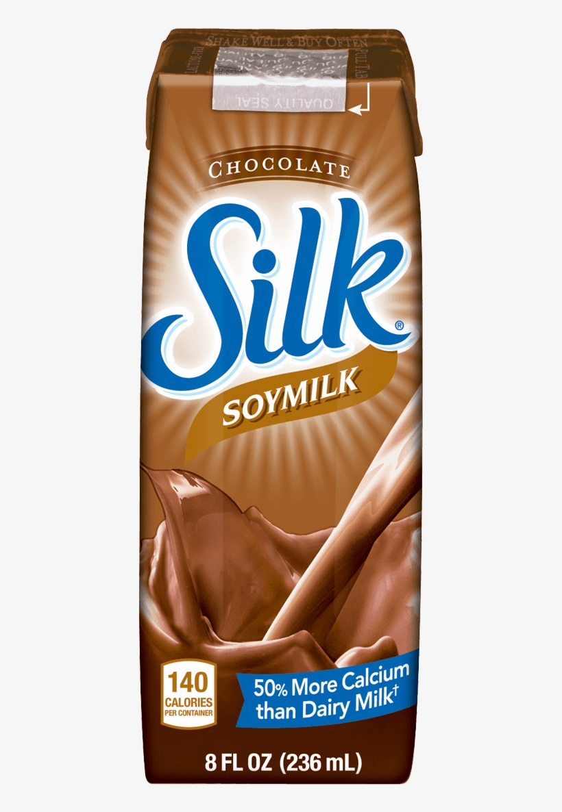Chocolate Soymilk Singles - Silk Soymilk Chocolate, transparent png