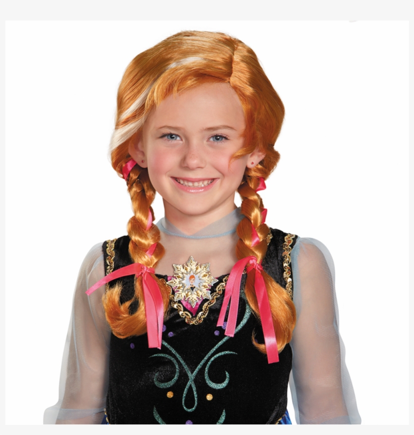 Frozen Anna Child Wig - Ufo Boys Green 100% Cotton Casual Shirts, transparent png