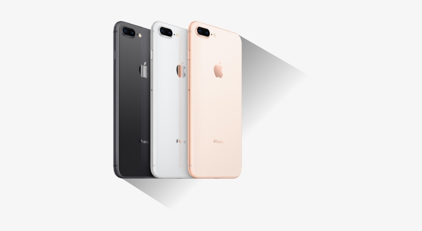 Iphone 8 Plus 64 Gb - Apple Iphone 8 Plus - Silver, transparent png