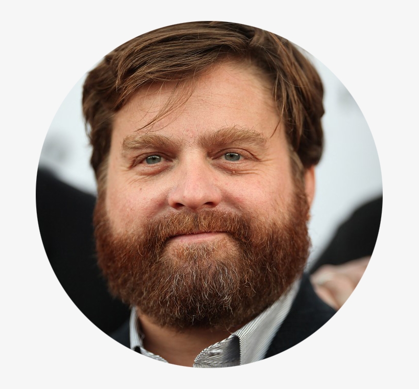 Zach Galifianakis 681x681 PNG Download PNGkit