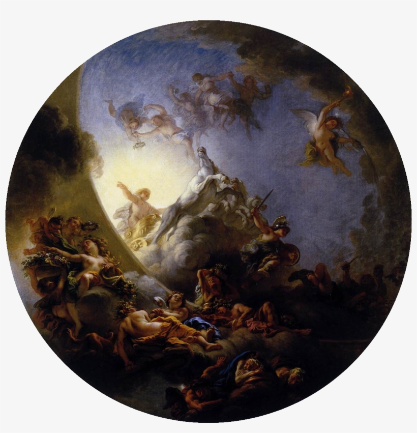 Sunrise With The Chariot Of Apollo - Triumph Of French Painting, transparent png