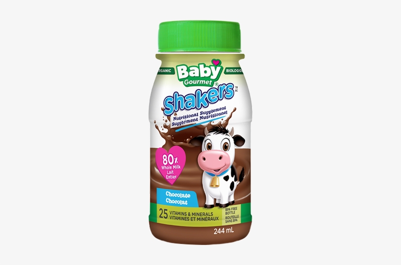 Shakers - Chocolate - Baby Gourmet, transparent png