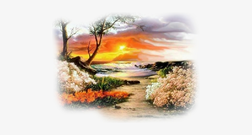 Tubes Paisagens - Adarl 5d Diy Diamond Painting Rhinestone, transparent png