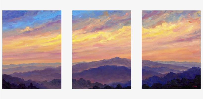 Cold Mountain Panorama - Streaking Sky Over Cold Mountain, transparent png