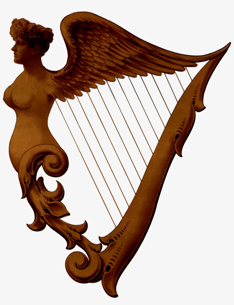 This Free Icons Png Design Of Irish Harp, transparent png