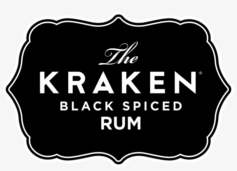 Open - Kraken Black Spiced Rum Logo, transparent png