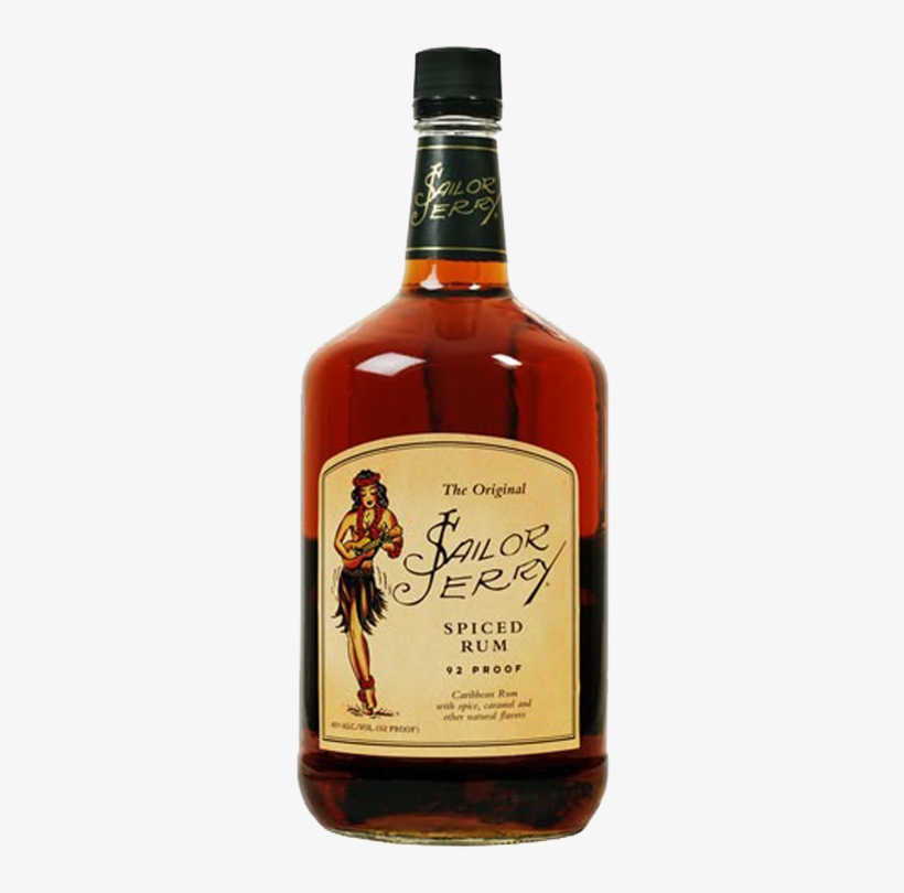 Sailor Jerry Spiced Rum - Sailor Jerry Spiced Rum 1.75, transparent png