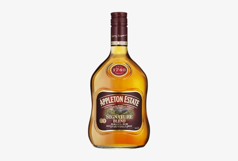 Picture Of Appleton Estate Rum Signature Blend 1 Litre - Appleton Estate Signature Blend Jamaican Rum, transparent png