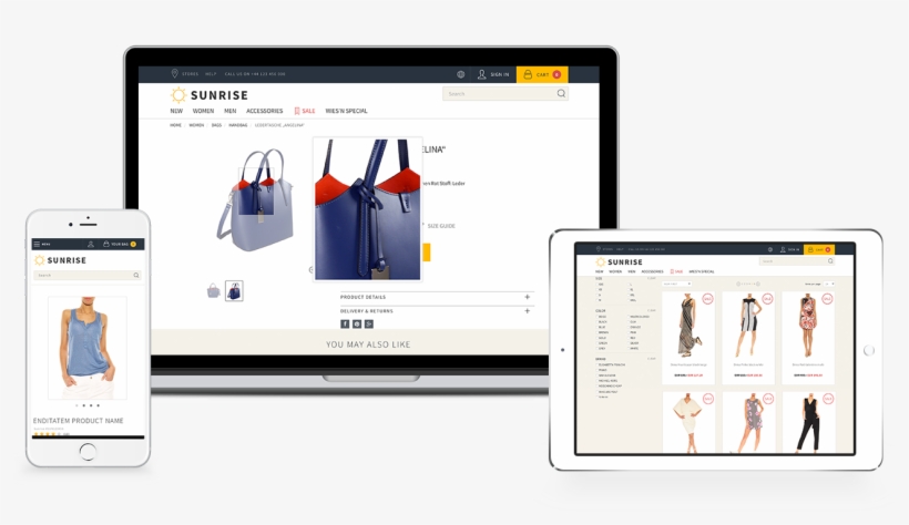 Sunrise Responsive Frontend - Responsive Web Design, transparent png