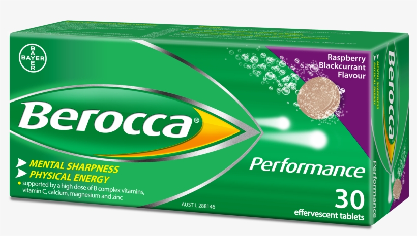 Berocca® Performance - Berocca Performance 30 Comprimidos, transparent png