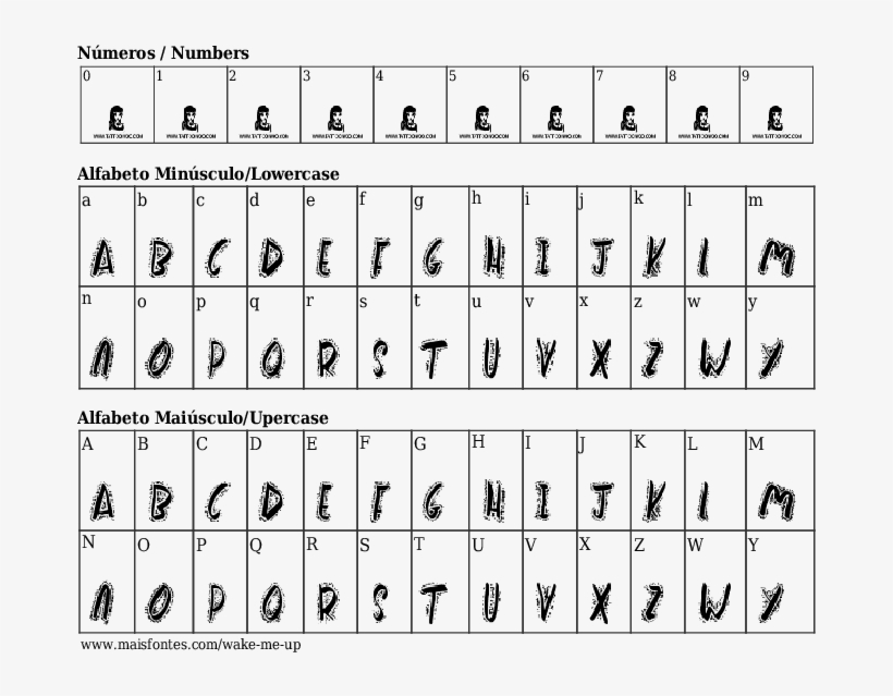 Font Details Wake Me Up - Fonte Street Fighter, transparent png