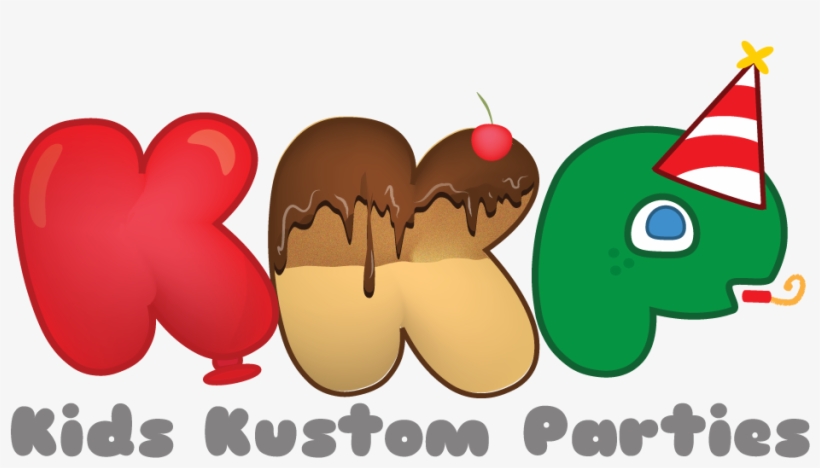 Logo Design By Rebel By King For Kids Kustom Parties - Cartoon, transparent png